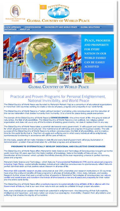 Global Country of World Peace